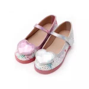 [바나나팜스][바나나팜스]led여아구두  쁘띠하트  라이팅 플렛슈즈(pt)