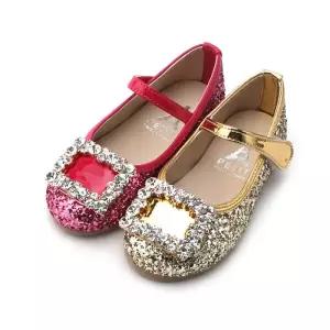 [바나나팜스][바나나팜스]주니어 여아구두 p크리스탈 플렛슈즈-210mm(pt)