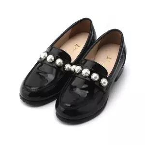 [바나나팜스][바나나팜스]주니어 아동 구두 p펄 스터디드 로퍼-230mm(pt)