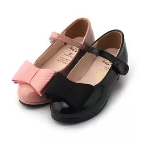 [바나나팜스][바나나팜스]주니어 여아 a 골지리본 가보시 굽 구두-230mm(az)