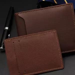 깔끔한 남성 학생지갑 가죽 반지갑 아들 선물용 지갑 남자카드 중 동전보관 학생 가죽반