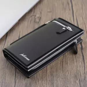 대용량 남성 핸드폰 지퍼 장지갑 카드 수납 지갑 돈 남성 장 지갑 슬림 카드 얇은 남자반