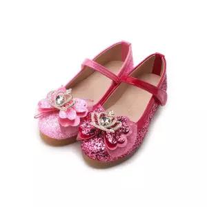 [바나나팜스][바나나팜스]led여아구두 p크라운 라이팅 플렛슈즈(pt)