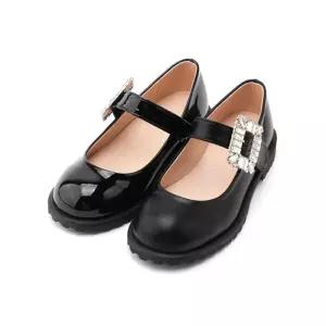 [바나나팜스][바나나팜스]주니어 여아 플렛슈즈 CL11장식 구두-240mm(pt)