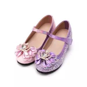 [바나나팜스][바나나팜스]주니어 여아 플렛 pt69왕관 굽 구두-210mm(pt)