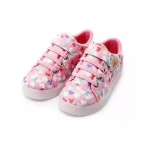 [바나나팜스][바나나팜스]led아동화 꽃하트 라이팅 운동화(cp)