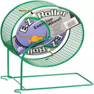 프리뷰 반려동물 용품 SPV90012 소형 와이어 메시 햄스터 휠 장난감 6인치 색상 다양