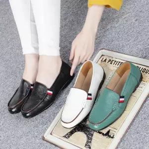 [바나나팜스][바나나팜스]주니어 성인단화 7129 골프가죽 로퍼-250mm(cs)