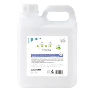 (힘찬)이공 핸드워시 머스캣향 4L물비누 대용량 리필 손세정제 버블 거품 폼워시 세정제 거품물 비누