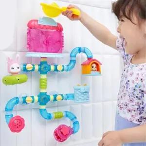 코딩놀이 욕실 파이프 내맘대로 목욕놀이 세트 베이비