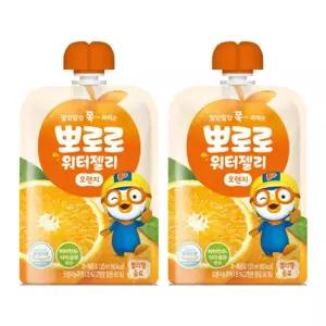 간식 뽀로로 워터젤리 오렌지 40입 120ml