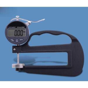 필름 원단 두께 측정기 후드 종이 30MM 목깊이 시험기 후도계 옷감 1 8N 10