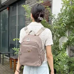 활용도높은 나일론 백팩+분리힙색 미니백 캐리어결합 여자백팩 미니백 미니백팩 작은가방