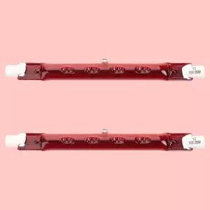 치킨 쿱 히트 램프 튜브 - 250W 히터용 2팩 교체용 실외 액세서리 미포함