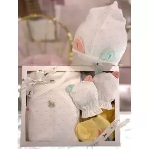 [에뜨와](강남점)(말띠선물)토드배내바디수트X손싸개X양말X모자세트(W)(07T017905S3)