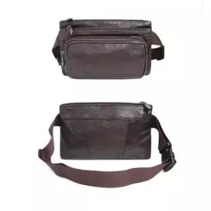 가죽 슬링백 데일리룩 에스깔리에 남성 힙색 남자힙색 허리가방 남자슬링백 허리색