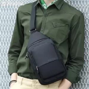 심플룩 에이오킹 슬링백 수납 데일리백 옆으로매는가방 허리색 체스트백 여행보조가방