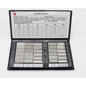 표면거칠기 시편 측정기 조각 블록 그룹 Ra0 05 12 5um 표준시편 목재 시편조각