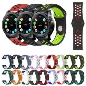 WL 남성 여성 패션 손목 시계 스트랩 패턴 포인트 스포츠 스포티 밴드 시계줄 갤럭시워치