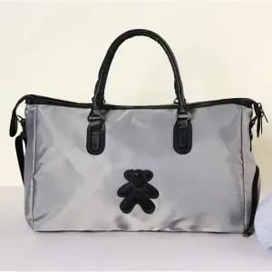 보스턴백 여성 여행 옷 출장 가방 그레이