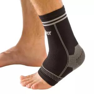 뮬러 스포츠 메디슨 4방향 신축성 발목 지지 슬리브 남성과 여성을 위한 지원 변형 관절염 검은색