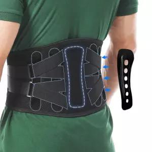 허리 남성 여성을 위한 파스키 보조기 생체 공학 지지 시스템이 있는 조절 가능한 니트 벨트 디스크 척추