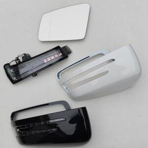 메르세데스 호환-벤츠 호환 W204 CLA A B C E S GLA GLK CLS 클래스 W176 W212 용 열선 내장형 사이드 미러