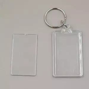 아크릴 액자 열쇠고리 직사각형 증명사진홀더 증사홀더