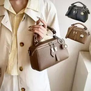 데일리 정장 크로스백 캐주얼 가죽 미니 여성 토트