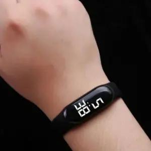 스포츠 손목 가벼운 시계 led 디지털 실리콘 터치 LED손목시계 터치손목시계