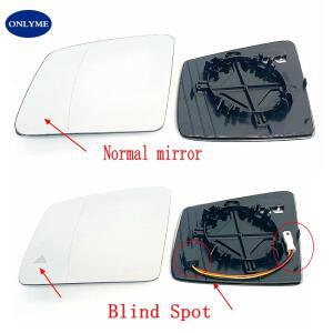 LED 경고 사각지대 열선 광각 거울 유리 메르세데스 호환 벤츠 호환 GL ML 클래스 W164 2010 11 12 13 14 1