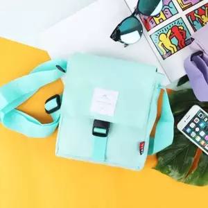 [하프클럽/]학생 크로스백 핸드폰 가방 보조 버클 가방 민트