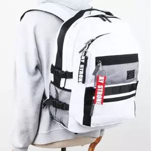 [하프클럽/]중학생 고등학생 가방 책가방 학생 백팩 화이트