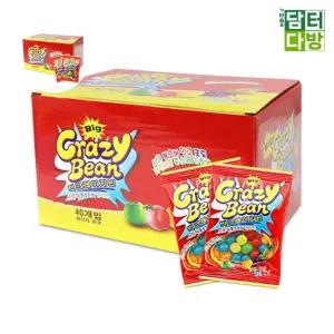 과일맛젤리빈 빅크레이지빈 20g(40개입)