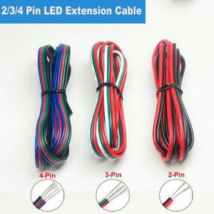 2pin 플렉스 케이블 20awg 연장 LED 3528 5050 RGB 스트립 조명용 주석 도금 구리 납땜 와이어