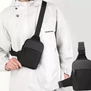 남성 지퍼 슬링백 경량 핸드폰 백 나일론 크로스 남성크로스백 남자크로스백 남성슬링백