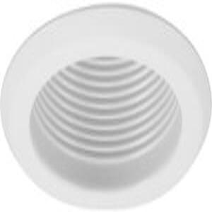 프로그레스 조명 P868-28 오목한 5인치 스텝 배플 트림 흰색