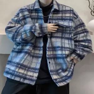 남친 모직 가을 빈티지 캐주얼 다운 점퍼 코트 칼라 재킷 MODU3