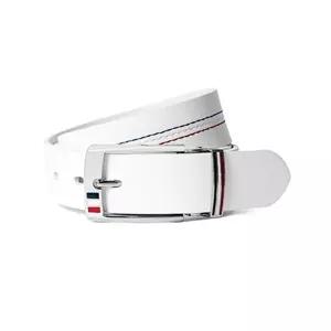 [하프클럽/]혁띠 버클 가죽 벨트 캐주얼 패션 면바지 화이트