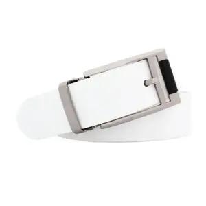 [하프클럽/]벨트 혁띠 가죽벨트 남성 캐주얼 면바지 허리띠 화이트