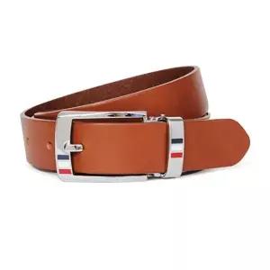 [하프클럽/]혁띠 슬림 통가죽 골프 남성 벨트 버클 라이트브라운