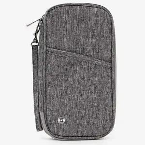 옥스퍼드 여권지갑 RFID 그레이 방수 포켓