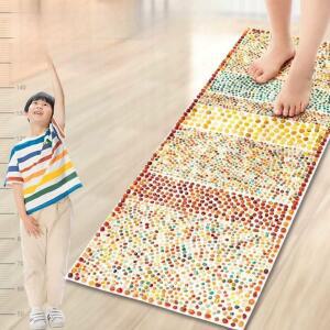 꽃길 오색 패드 지압 접지패드 발판 실내 맨발걷기 싱글볼 자갈 접지매트 안마기 수지침