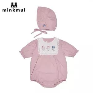 [밍크뮤][밍크뮤(MINK MUI)] 가든 자수 바디수트 SET (택가격 139000원)