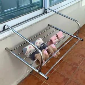 창틀걸이 스텐 길이조절 빨래 건조대 창틀 창문 벽걸이빨래 미니