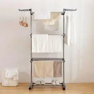 헬프그린 베란다 대형 빨래 건조대 수직형 스탠딩 빨래대 걸이대