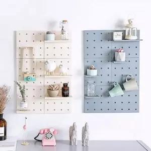 멀티벽선반/다용도 수납 부착식 선반 벽걸이 타공보드