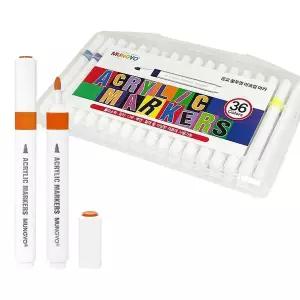 아크릴 마카 36색상 불투명