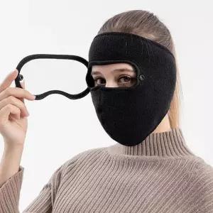 ( )겨울 방한 고글 안면마스크 2p 세트 바이크 방한 마스크