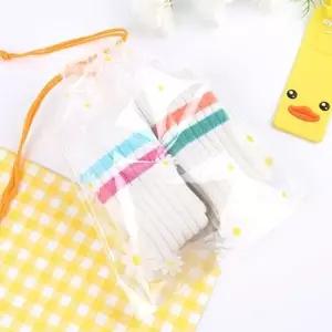 (옵션 단일상품)여성파우치 복조리형 심플파우치 지퍼파우치 16x20 화장품파우치